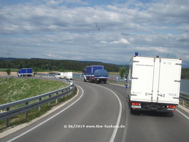 Rückfahrt in die Standorte