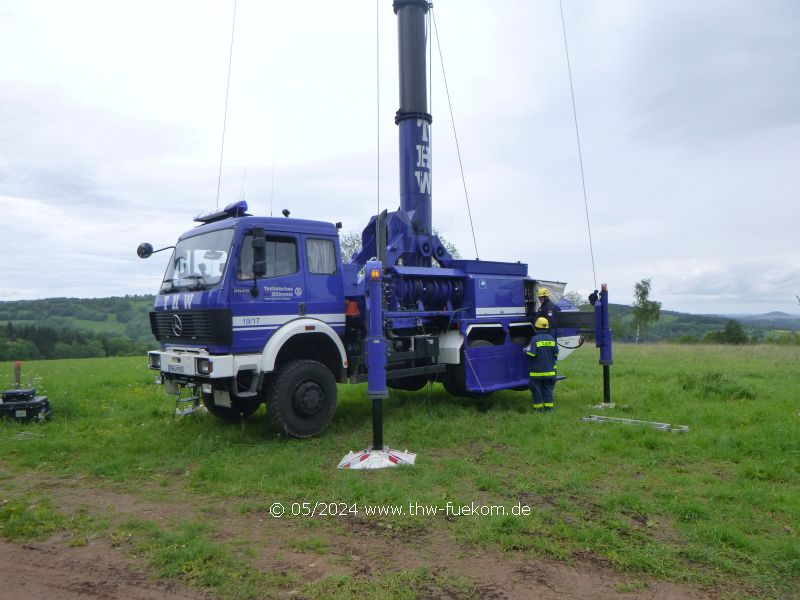 MastKW Ofterdingen einsatzbereit