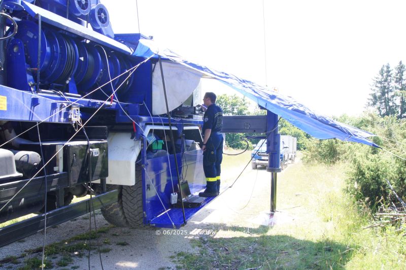 Bedienung der Richtfunkstrecke