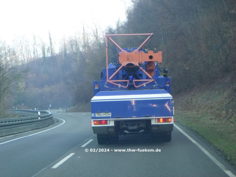 Rückfahrt nach Ofterdingen