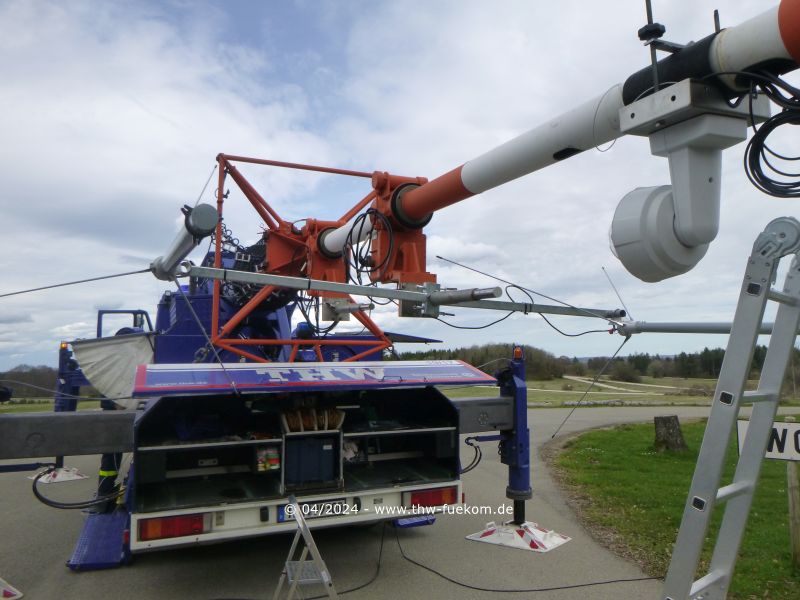 Antennenbestückung der Anlage