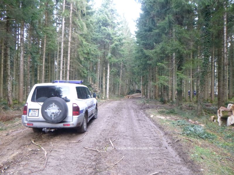 Anfahrt zur Einsatzstelle