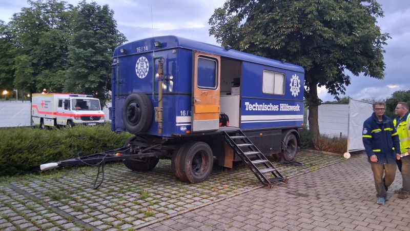 Einsatzleitanh&auml;nger (ELA) im Einsatz