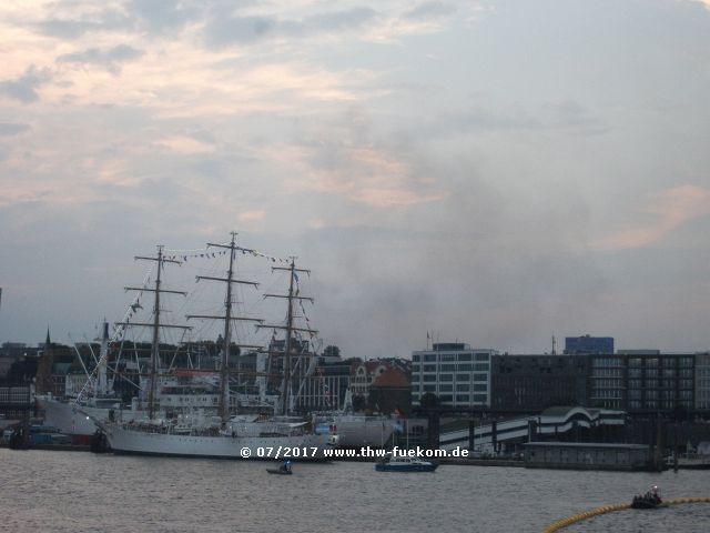 Brenndende Fahrzeuge (Rauch) in Hamburg 