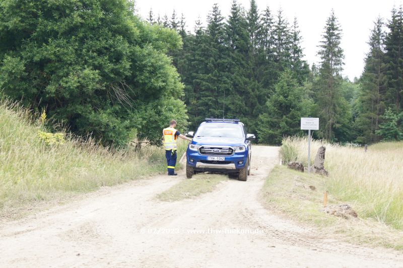 Überfahren von Hindernissen