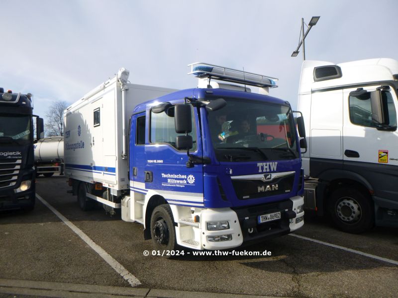 Technischer Halt auf der Fahrt nach Korschenbroich