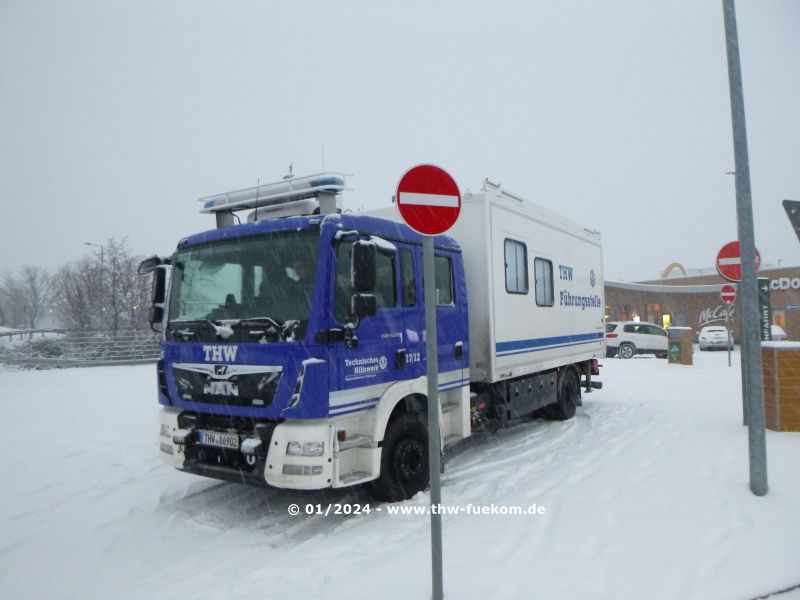 Zwischenstopp auf der Rückreise, technischer Halt