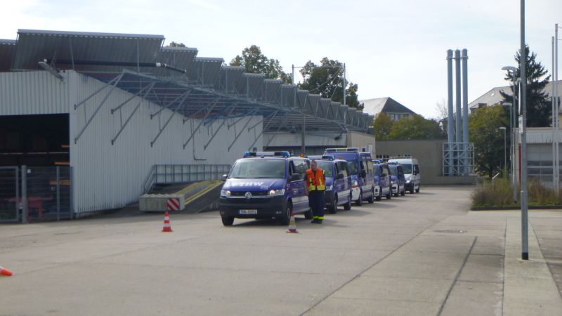 Einweisung in die Slalom Fahrt