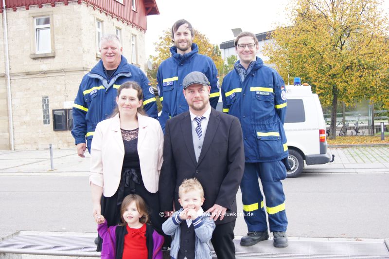 Familie Zilske am Hochzeitstag