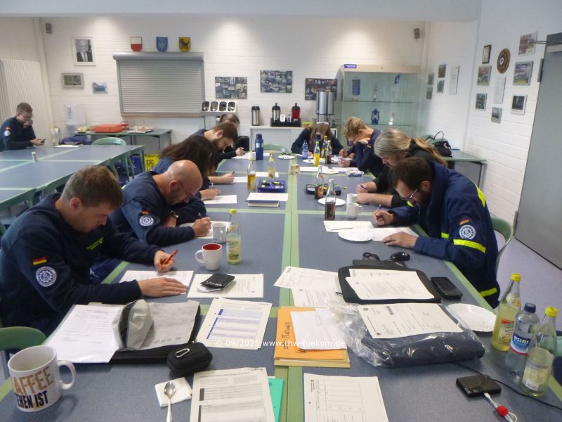 &Uuml;berpr&uuml;fung des Lehrgangsstoffes in einer Lernerfolgskontrolle