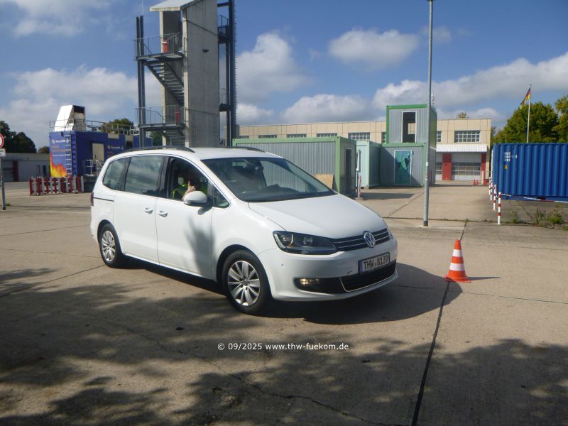 Praktischer Teil - hier Slalomfahren