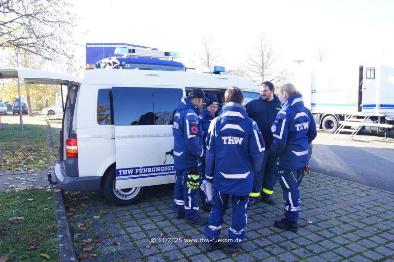 Erkundung des Gel&auml;ndes in Gruppen