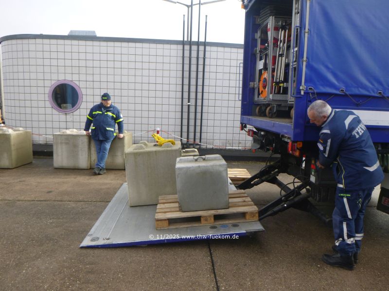 Fachausbildung an der Ladebordwand