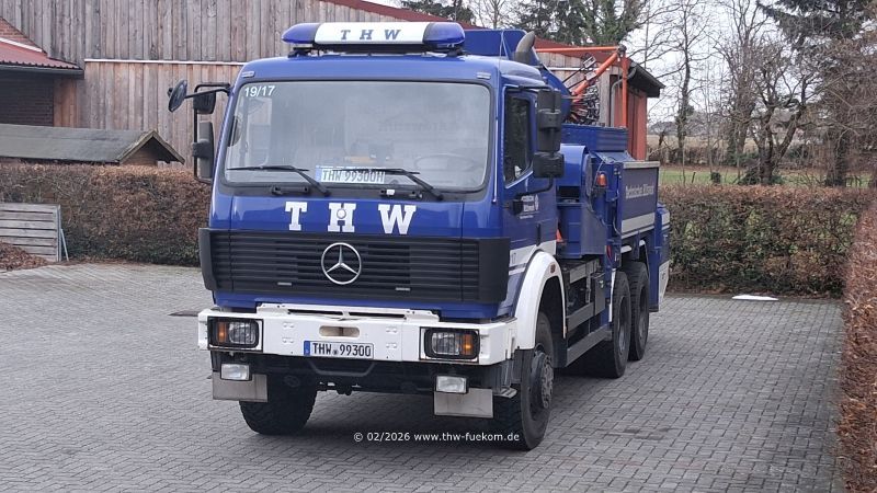 Abholung des MastKW in Wunstorf, eine Nacht noch, dann geht es Heim