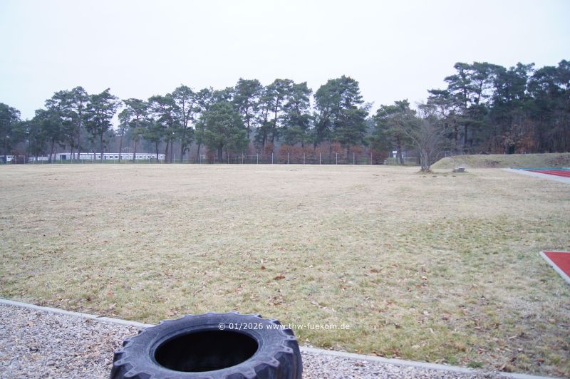 leerer Platz f&uuml;r das Feldlager