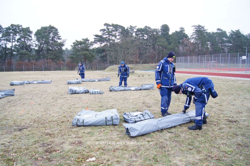 Vorbereitung der Lanco SG 300 STZ Zelte f&uuml;r den Aufbau