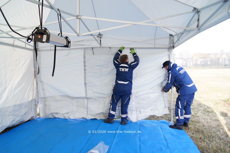 Einbau der Seitenw&auml;nde