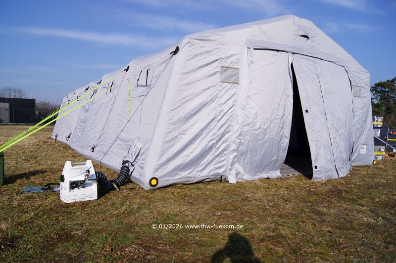 Test der Zeltheizgr&auml;te