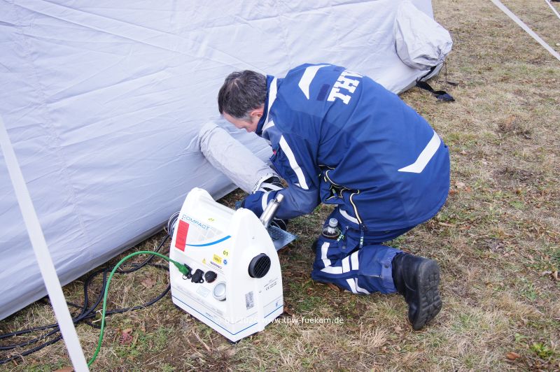 Anschluss der Warmluftheizung